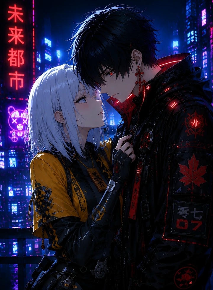 Couple Anime DP Hug