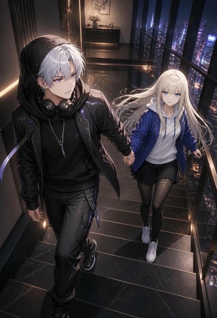 Couple Anime DP for WhatsApp