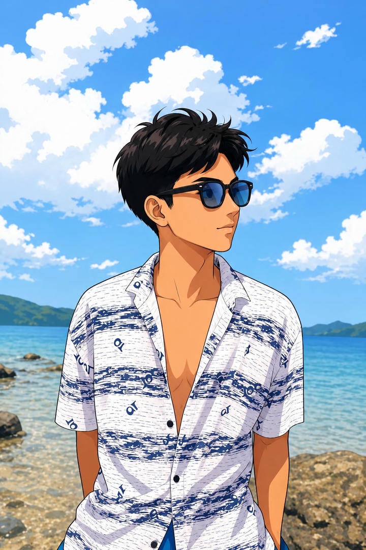 Cute Anime DP Boy