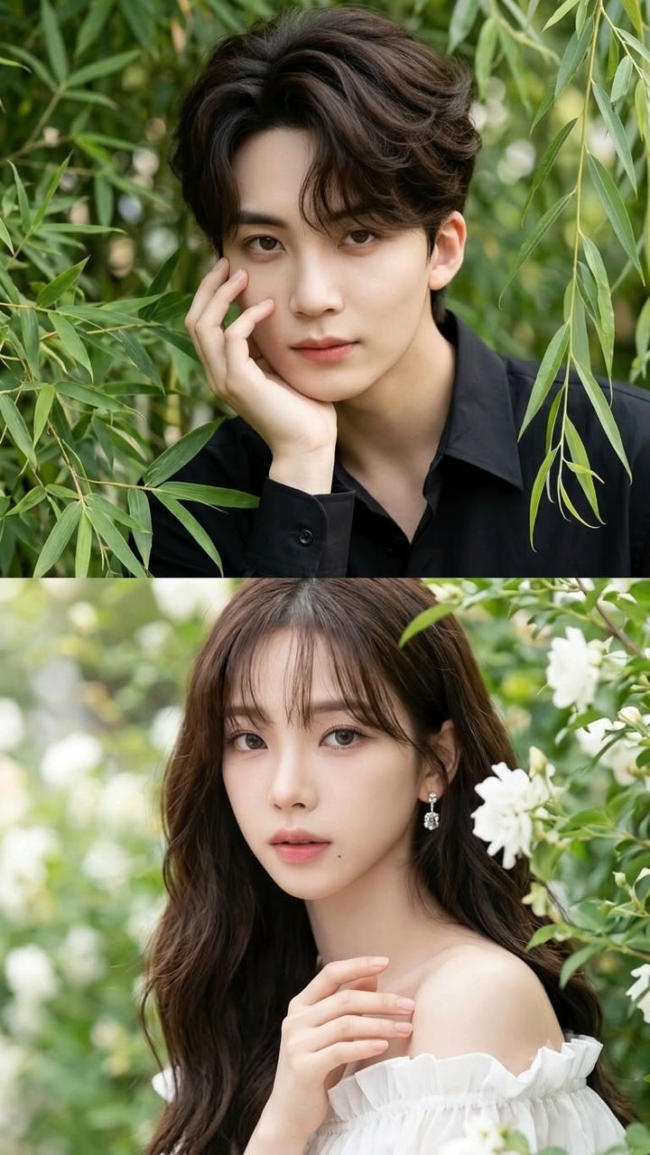 Cute Couple DP for Instagram Half Half