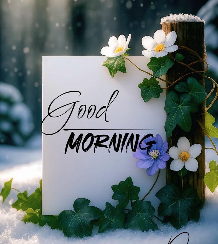 Cute Morning Wish Image