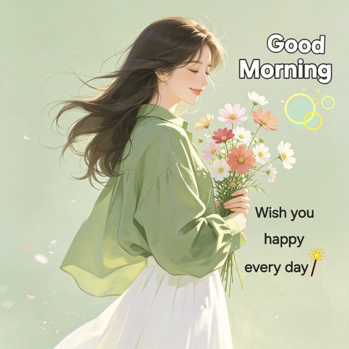 Good Morning Wish with Image in English