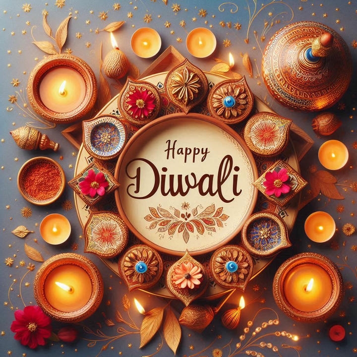 Happy Diwali Wish Image for Brother
