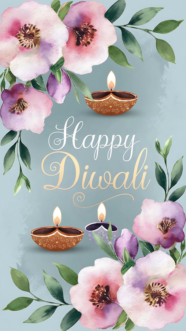 Happy Diwali Wish Image for Friends