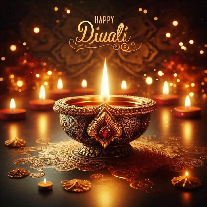 Happy Diwali Wish Image in Hindi