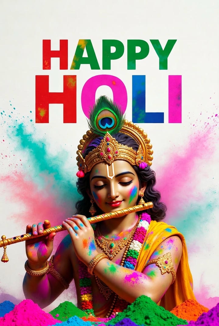 Happy Holi Images with Quotes