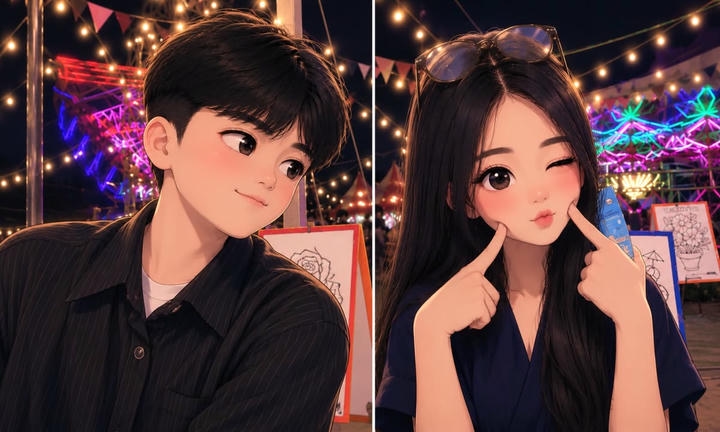 Matching Anime Couple DP Cute