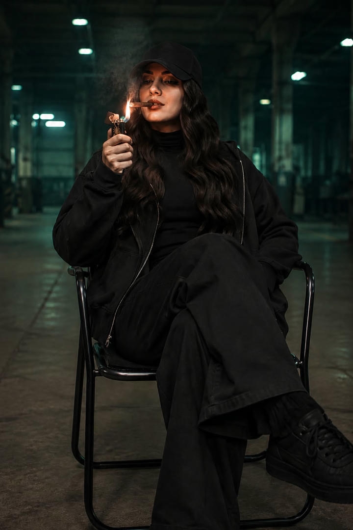 Modern Attitude Girl DP for Instagram