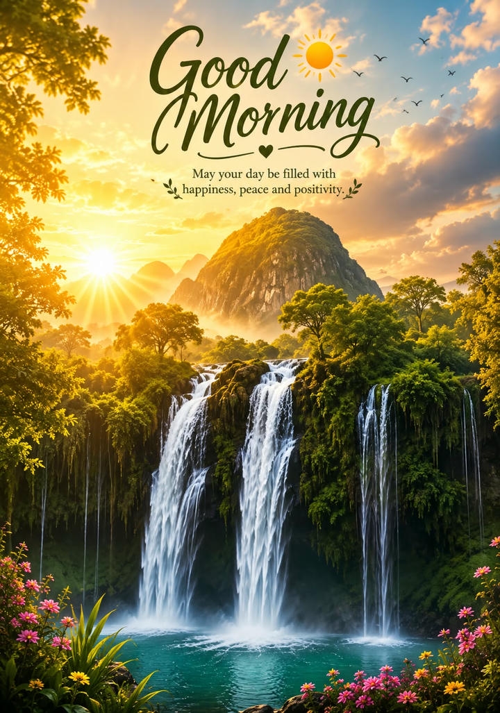 Morning Blessing Wish Image
