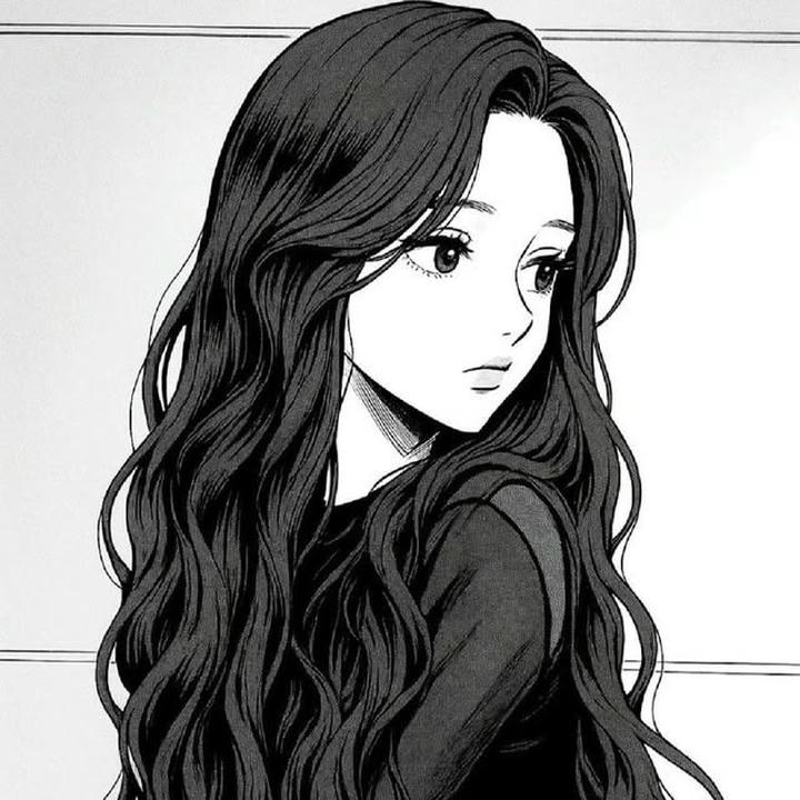 Mysterious Black Anime Girl DP