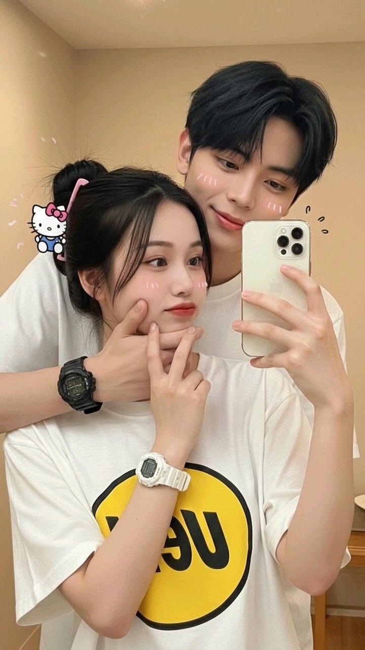 Romantic Cute Couple DP for Instagram
