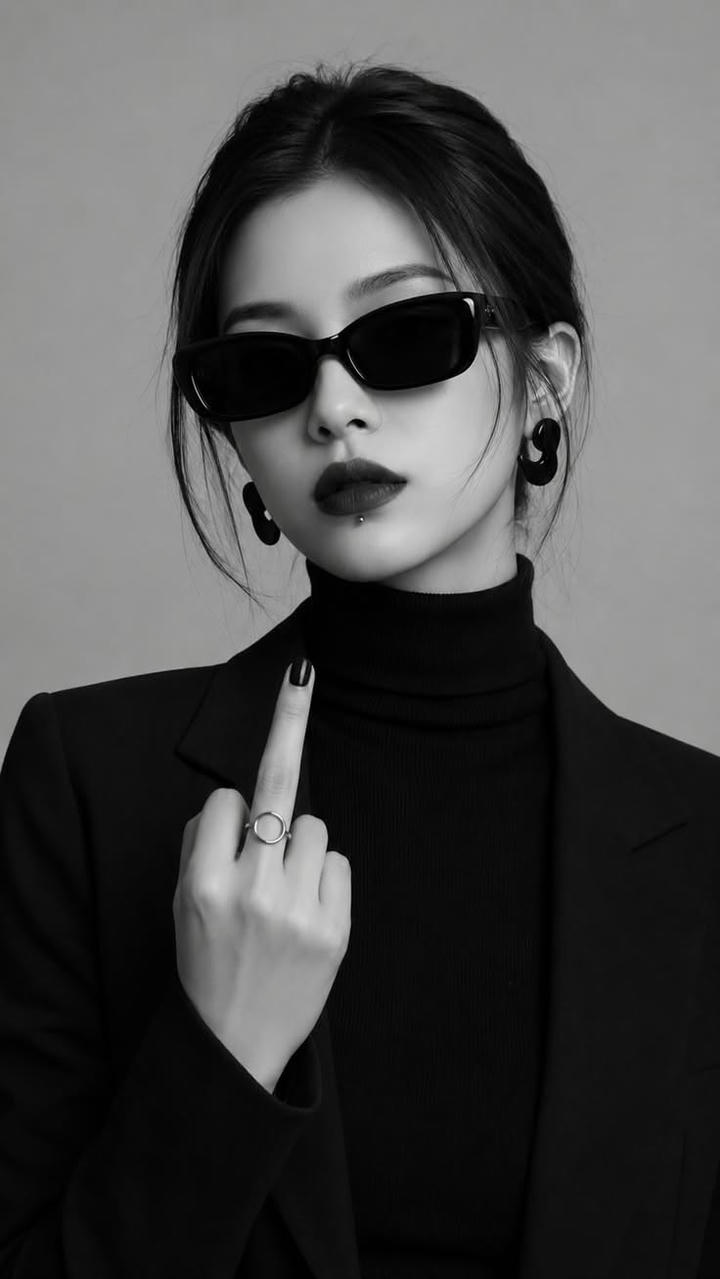 Royal Attitude Girl DP for Instagram