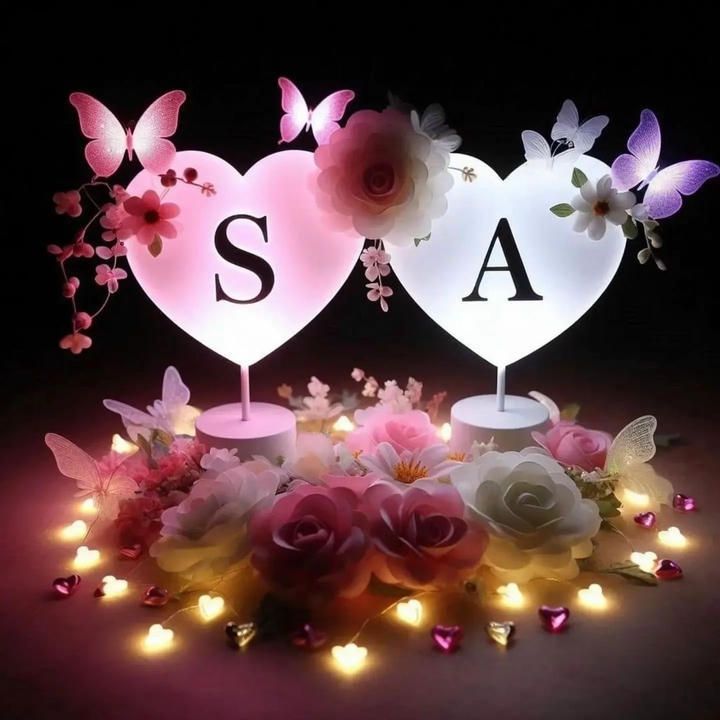 S Letter Love DP