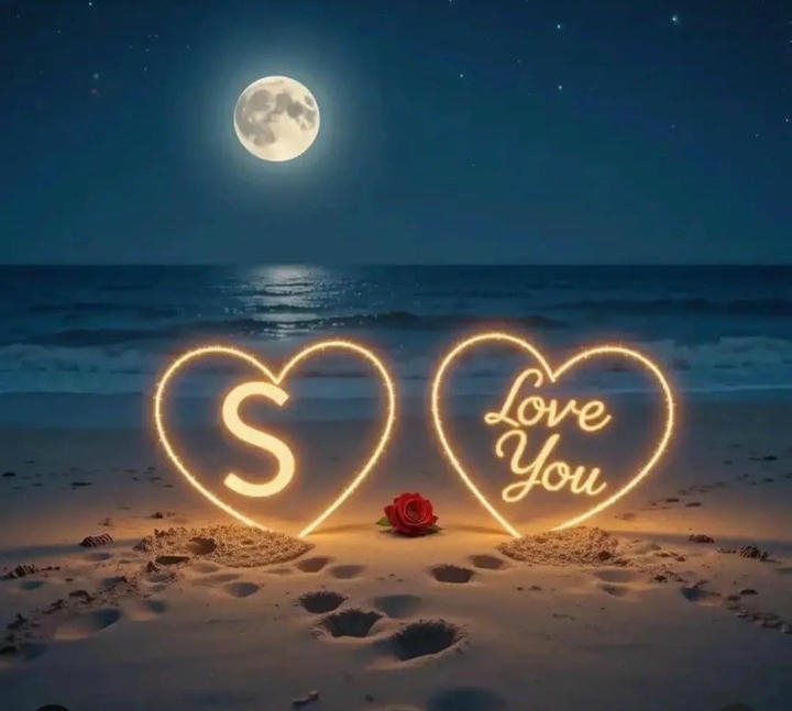 S Name DP Love Aesthetic