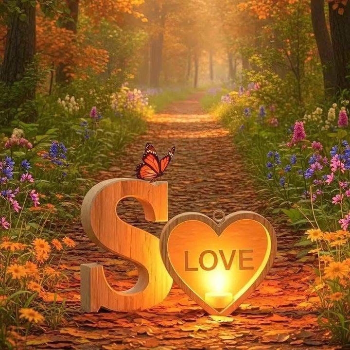 S Name DP Love for WhatsApp