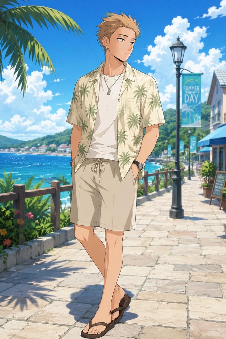 Stylish Anime DP Boy