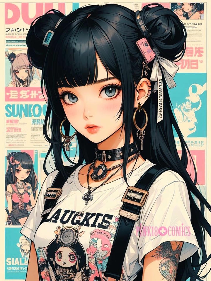 Stylish Anime Girls DP