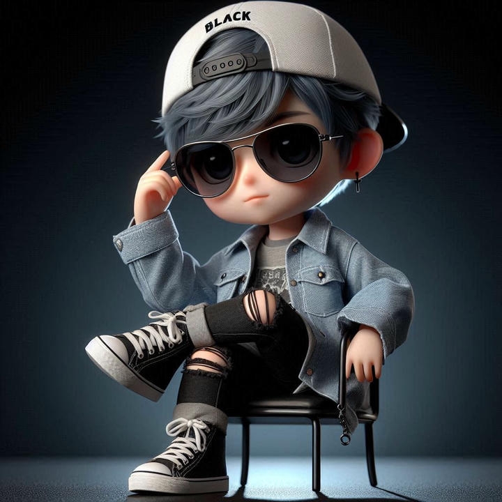 Stylish Cartoon Boy DP for Boys