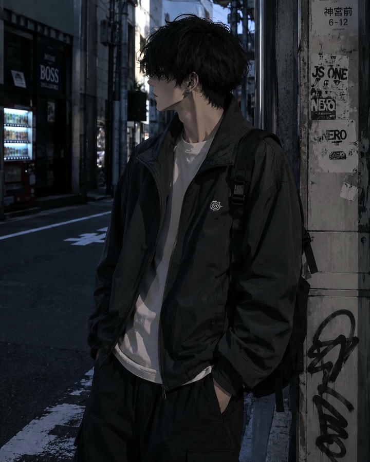 Stylish Insta DP For Boys Anime