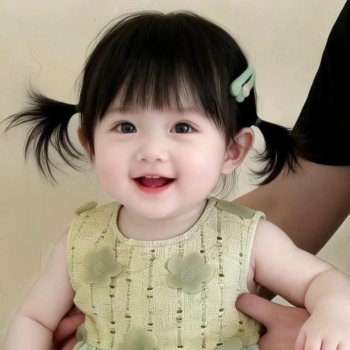 Whatsapp DP Cute Baby Girl Laughing