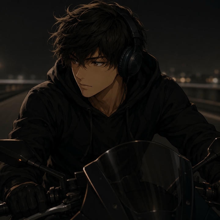 White Hair Insta DP For Boys Anime